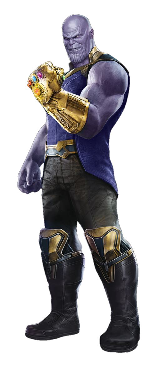 Characters in MCU: Thanos .
